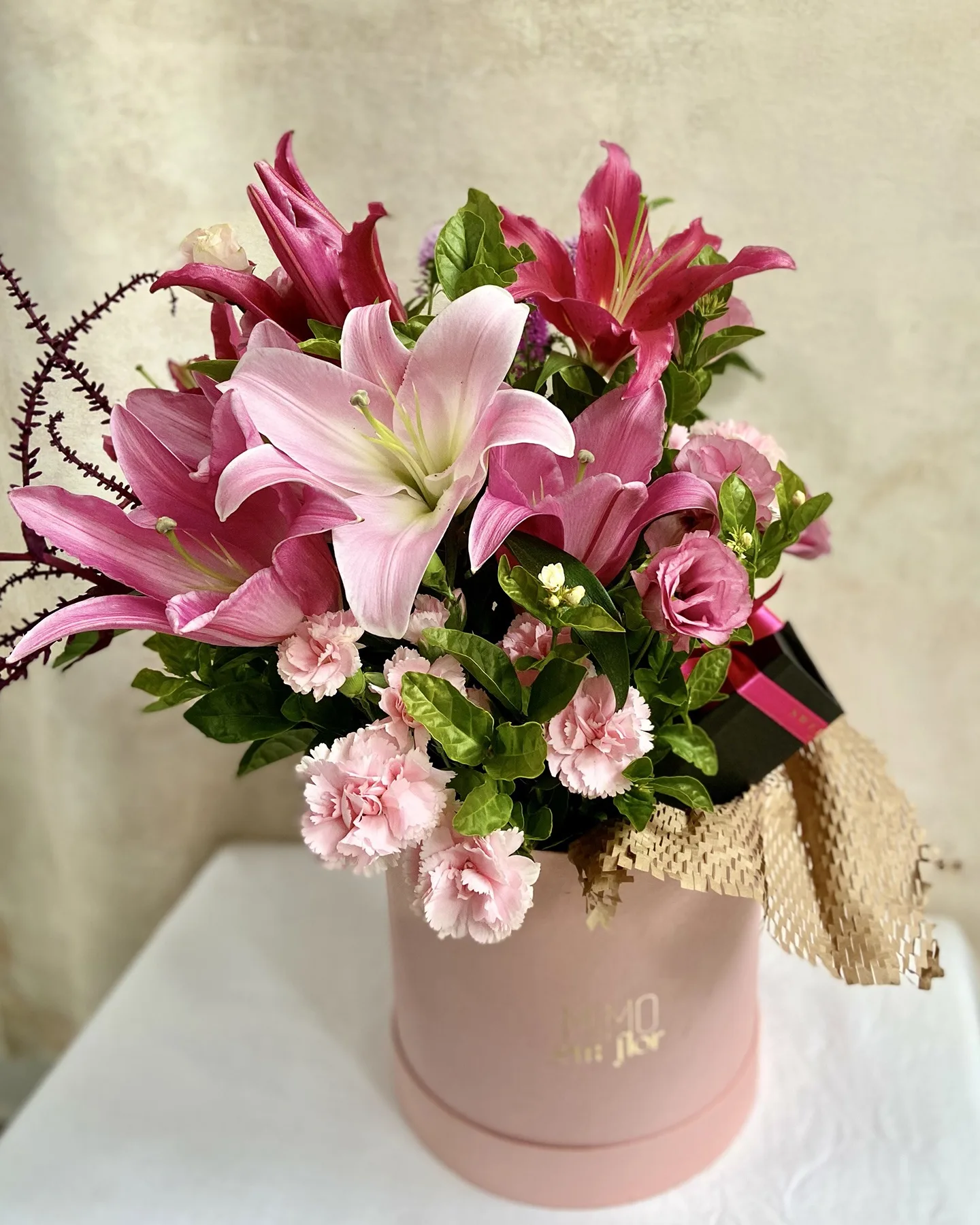 Kit Box M Rosa <br>9 doces finos