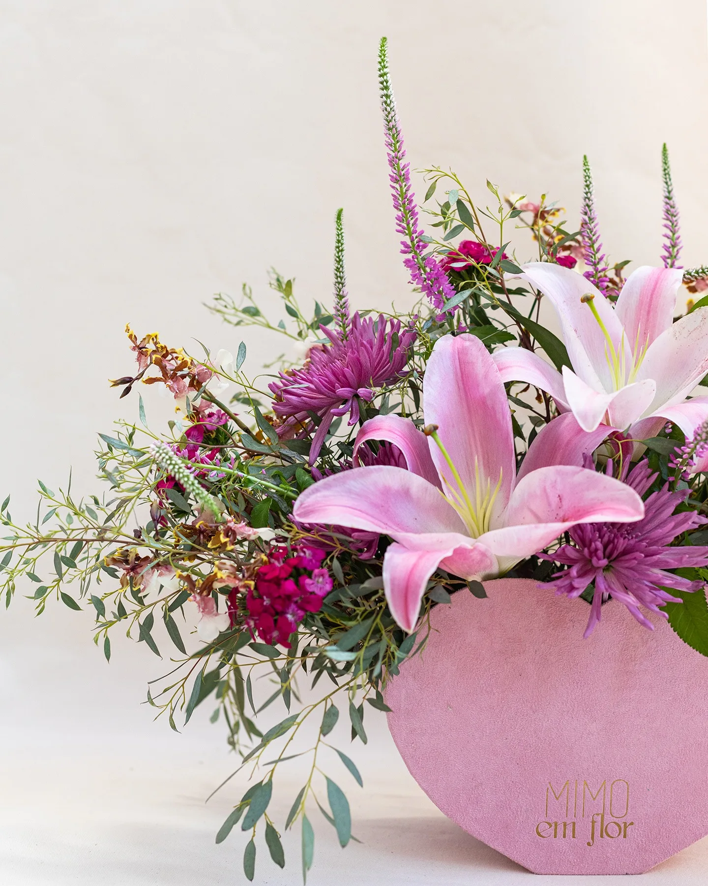 Box Coração de Camurça <br>Lírios e Anastácia - Image 2