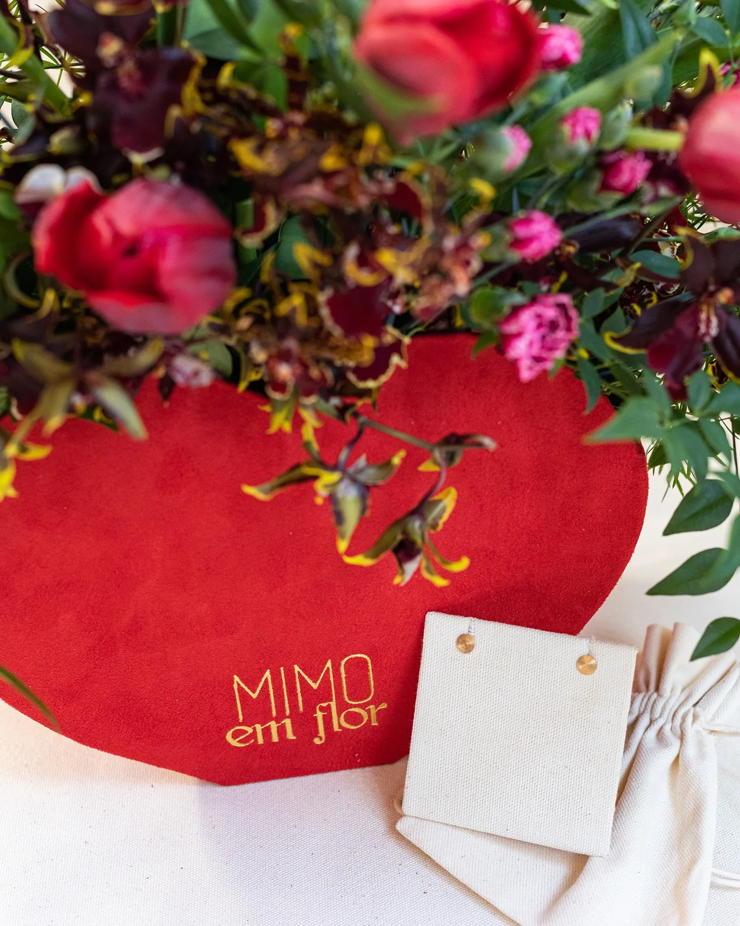 Kit Coração Cereja <br> Brinco Prata Banhada a Ouro <br> Viviana Terra