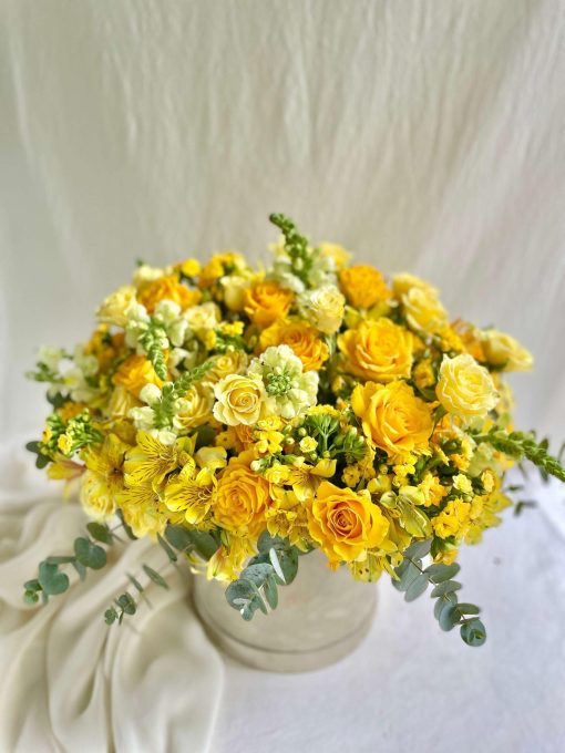 Box de Camurça Rosas Amarelas (mais tamanhos disponíveis) - Image 2