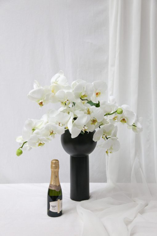 Kit Vaso M Design Orquídea com baby Chandon - Image 3